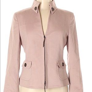 Akris Punto Mauve Wool Angora Jacket